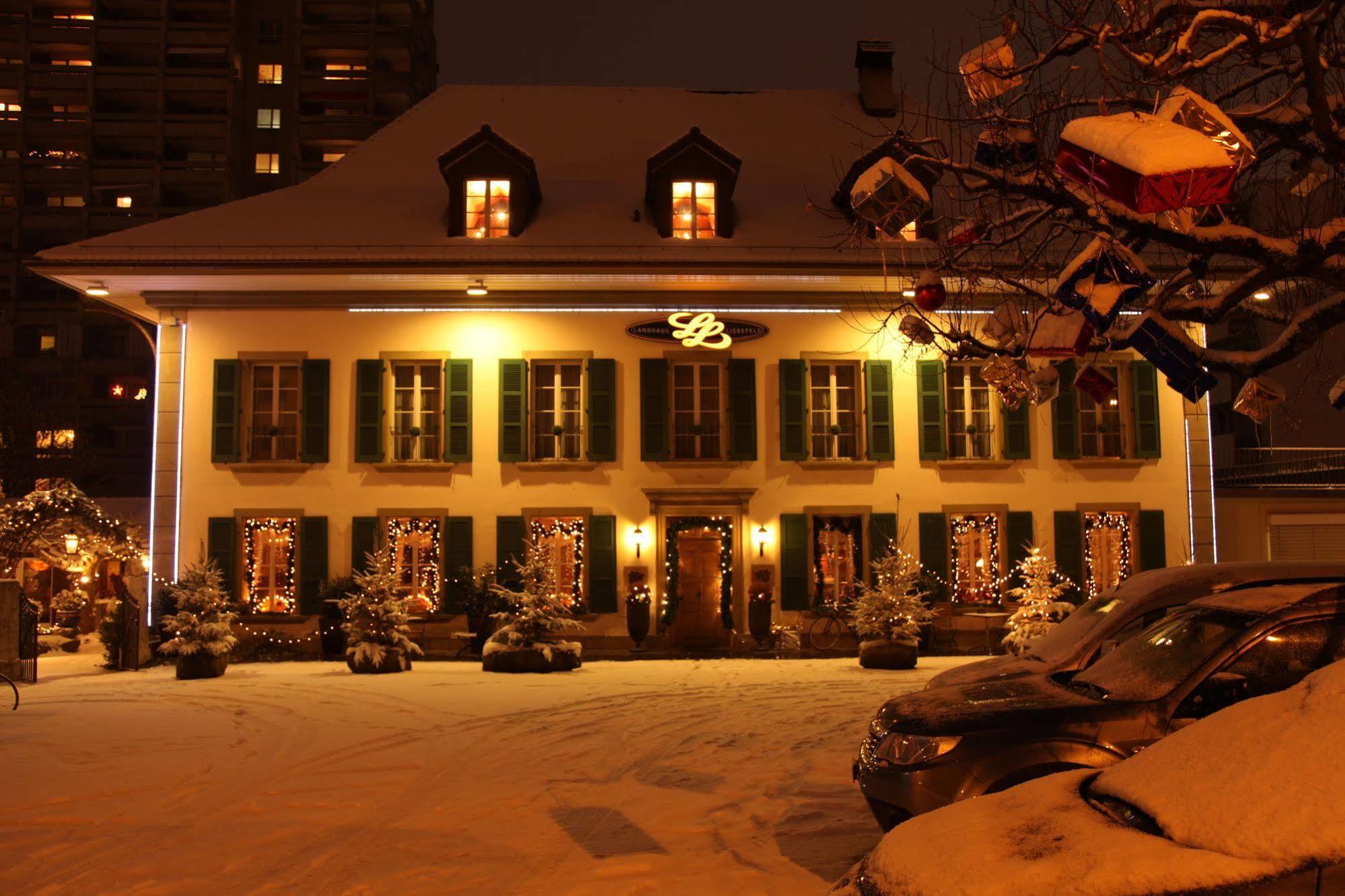 Romantik Hotel Landhaus Liebefeld Koniz Exterior foto